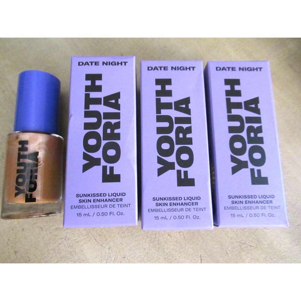 X3 Youth Foria Date Night Sunkissed Liquid Skin Enhancer In Bronzy 15 mL